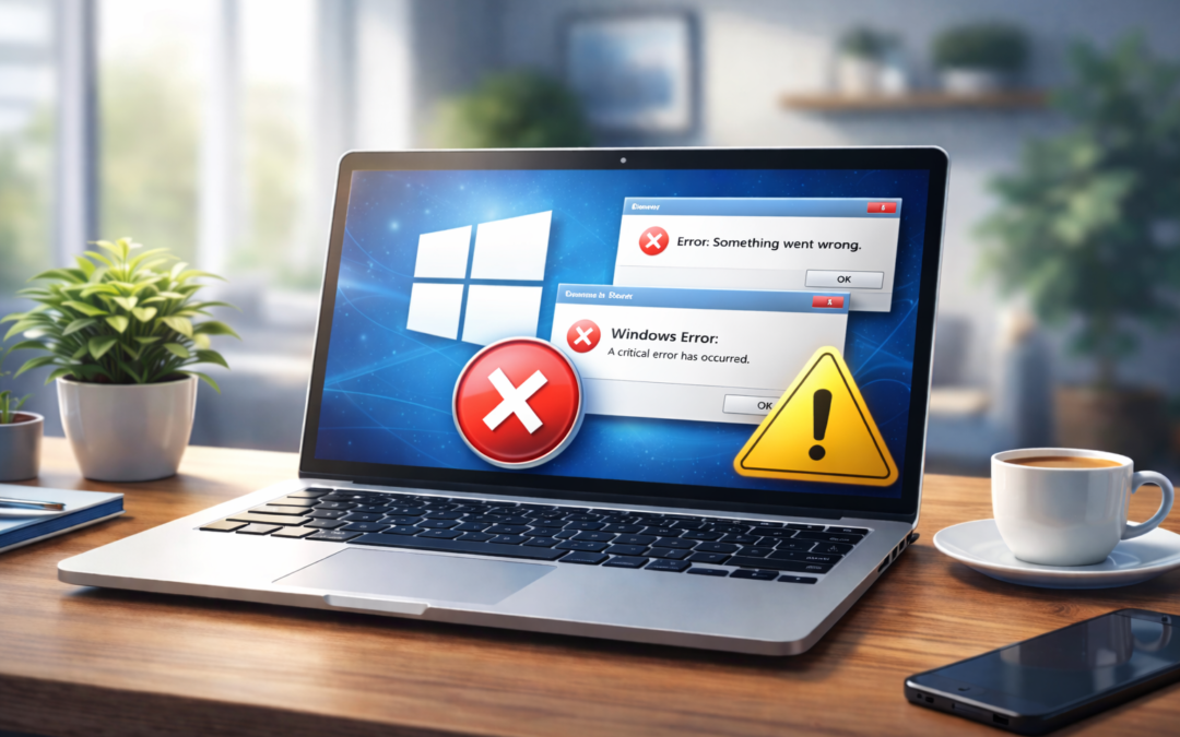 How to Fix Common Windows Errors Safely (Beginner-Friendly Guide)